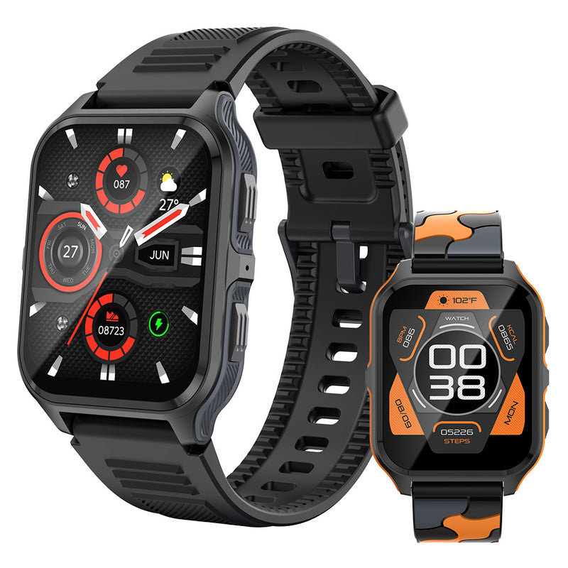New P73 Smart Watch Heart Rate Bluetooth Calling - WOMONA.COM