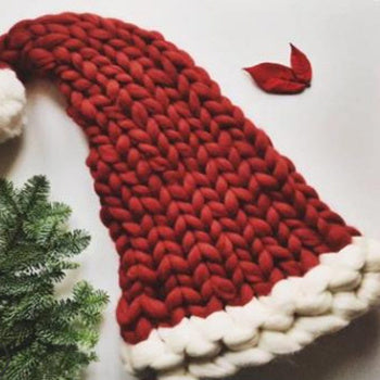 Gorro de peluche navideño con pompón, bonito gorro de invierno para mujeres, hombres y niños