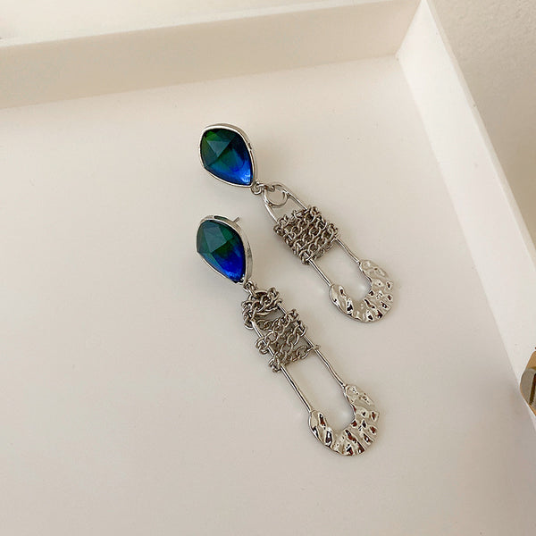 Stud Cold Wind Temperament Earrings - WOMONA.COM