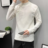 Casual Round Neck Sweater Trendy Unique Handsome - WOMONA.COM