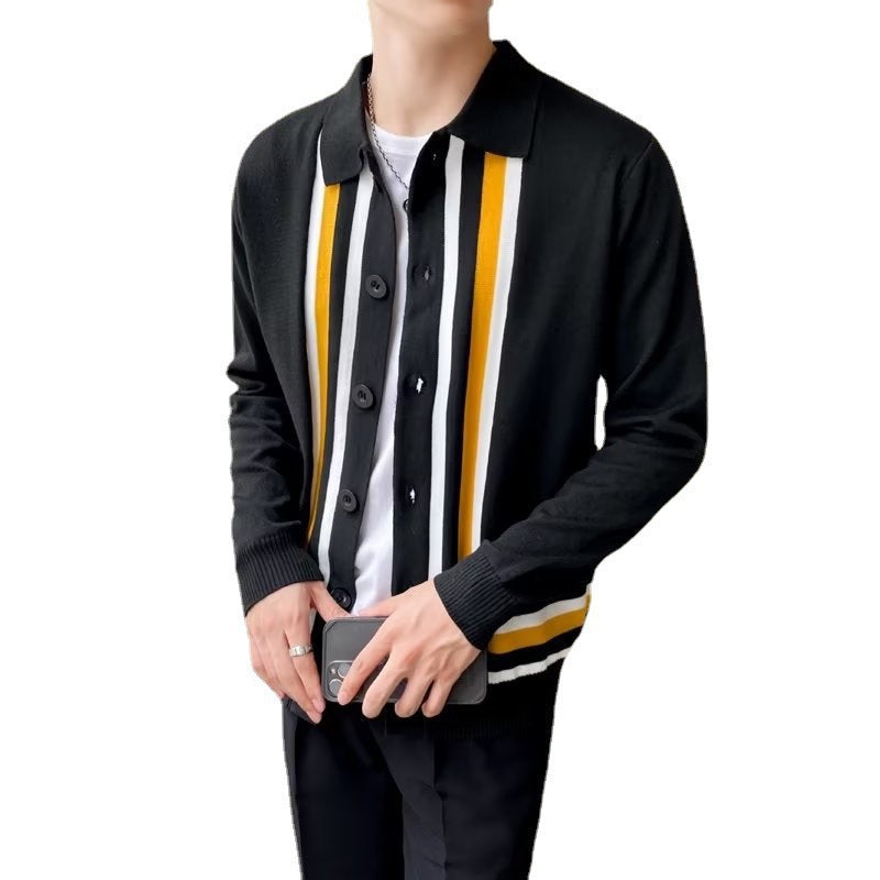 Early Autumn New Design Sense Cardigan Sweater Men - WOMONA.COM