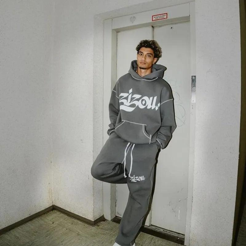 Sweatshirt Hip Hop Streetwear Pullover Top Print - WOMONA.COM
