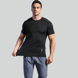 Camiseta deportiva transpirable de secado rápido para hombre