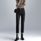 Plush Jeans For Women In Winter - WOMONA.COM