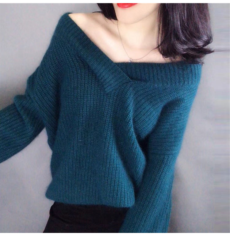 Women Warm Oversized Pullovers Oversized Sweater - WOMONA.COM