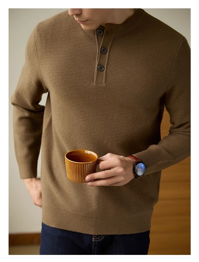 Business Casual All-match Pullover Sweater - WOMONA.COM