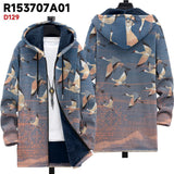 Men's Autumn And Winter Fashion Loose Cotton Coat