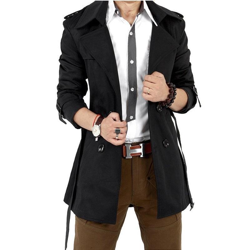 Classic Retro Men's Windbreaker Jacket - WOMONA.COM