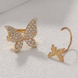 Minority Design Micro-zircon Bow Earrings - WOMONA.COM