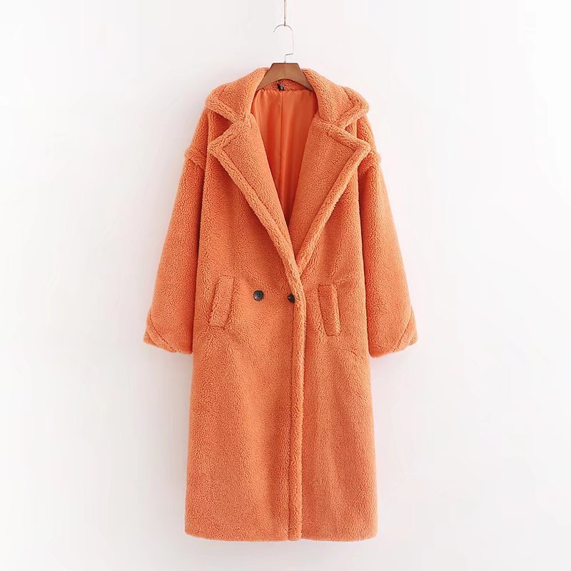 Long-sleeved Thickened Thermal Long Coat