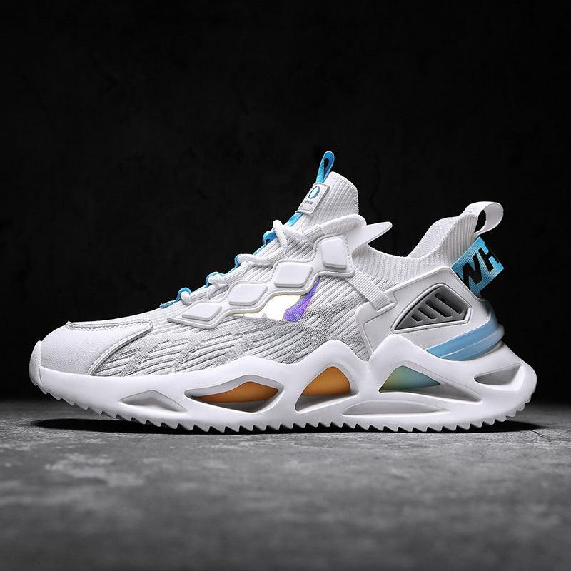 Mesh Breathable Sneakers Casual Men Shoes - WOMONA.COM