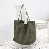 Women Handbags High Capacity Shoulder Bags For Shopping Canvas Totes - WOMONA.COM