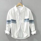 Men's Artistic Versatile Casual Loose Top Shirt - WOMONA.COM