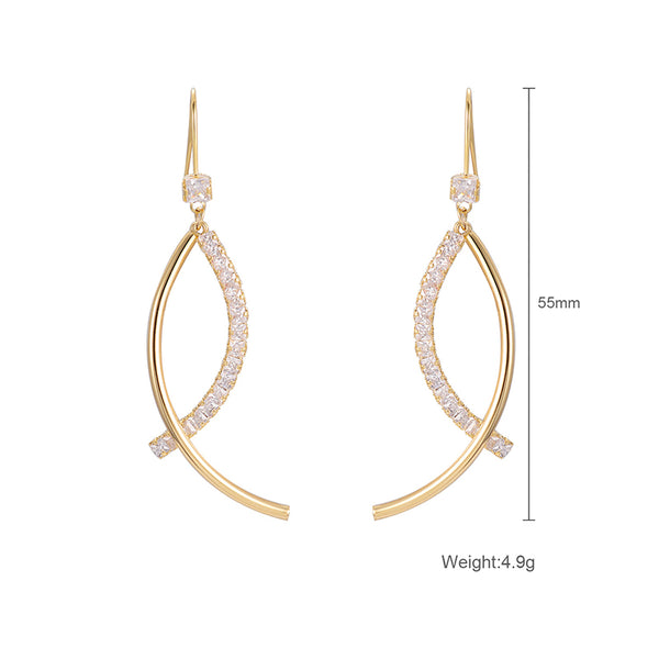 Niche Vintage Irregular Earrings - WOMONA.COM