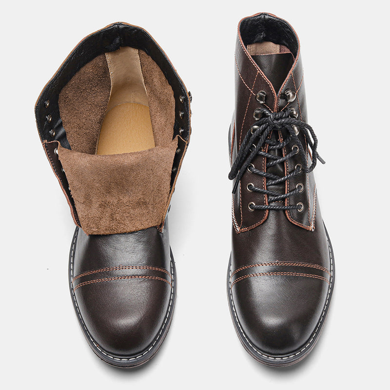 First Layer Calfskin Workwear Martin Boots