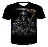 Mens Skull T shirts 3D t- shirts - WOMONA.COM