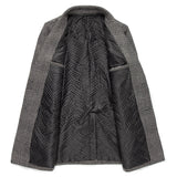 Trench coat plaid coat - WOMONA.COM