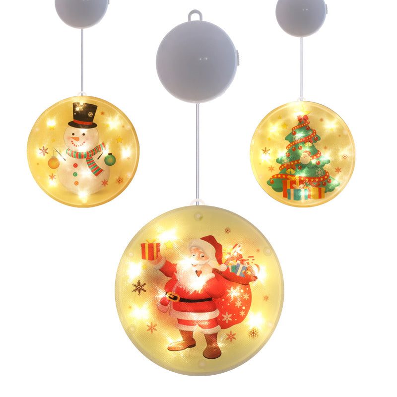 Christmas decoration hanging lights - WOMONA.COM