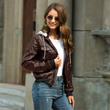 Leather jacket - WOMONA.COM