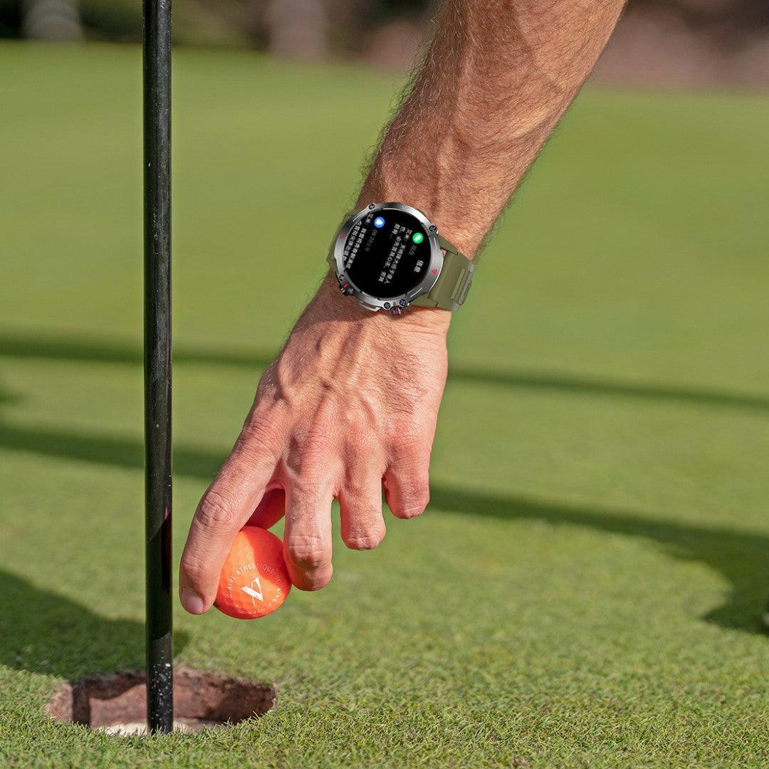 Bluetooth Calling Smart Watch Heart Rate Blood Pressure Music - WOMONA.COM