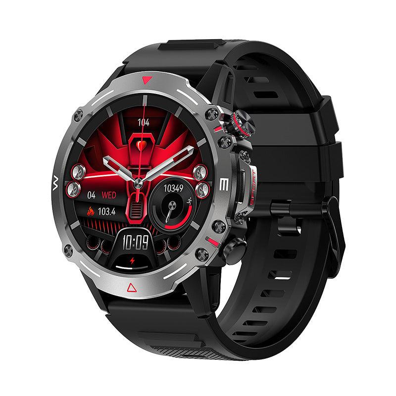 Bluetooth Calling Smart Watch Heart Rate Blood Pressure Music - WOMONA.COM