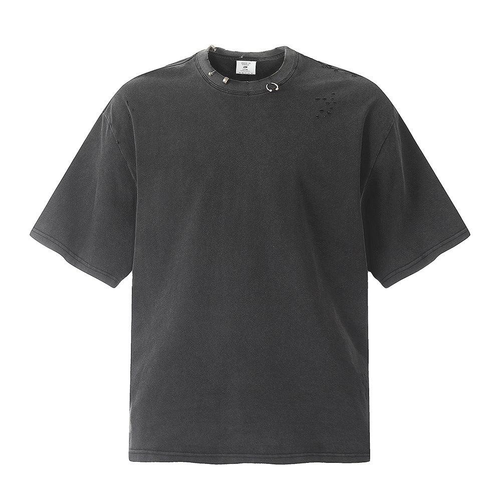 Fashion Short Sleeve Loose T-shirt Men - WOMONA.COM