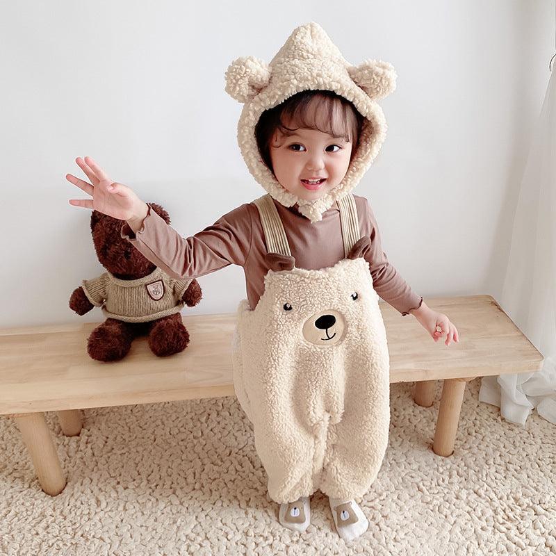 Baby Jumpsuit Autumn And Winter Plus - WOMONA.COM