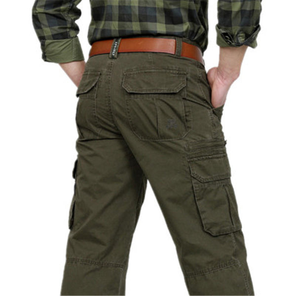 Spring And Autumn Thick Casual Pants Men's