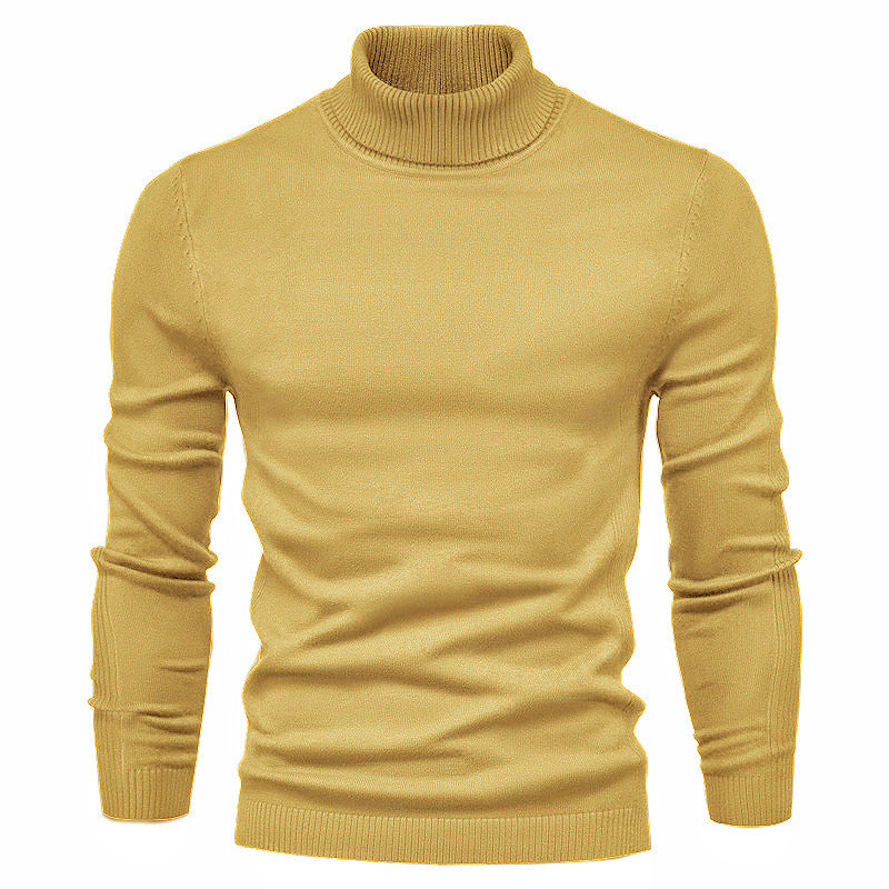 Außenhandel Rollkragen Herren Casual Pullover