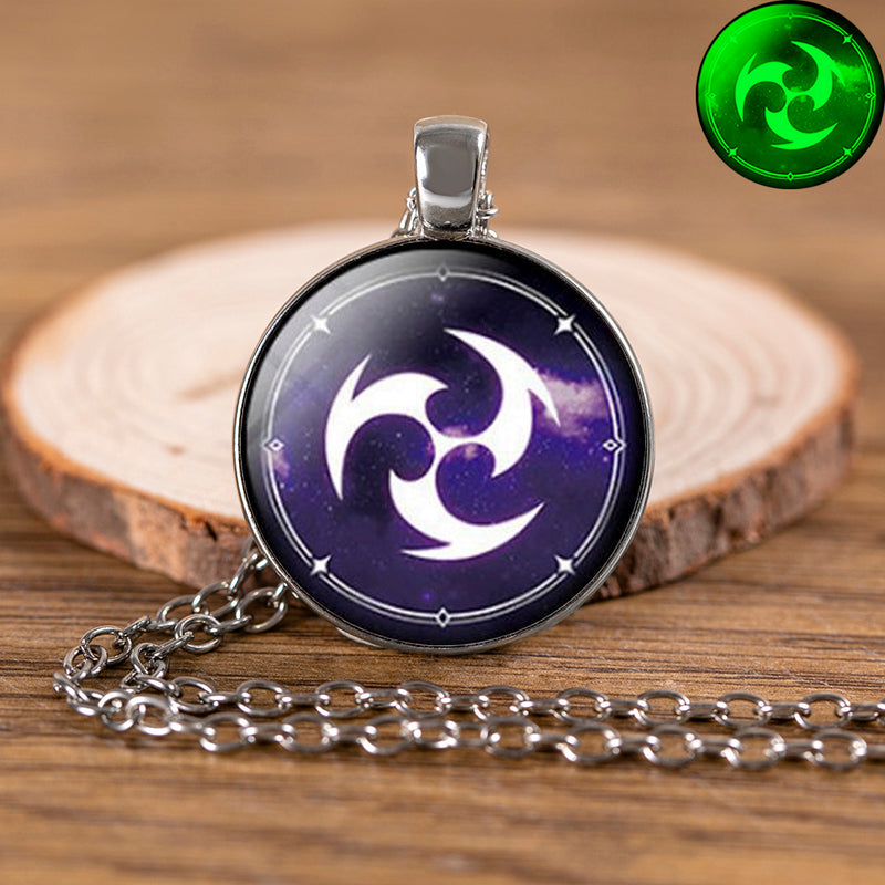 Genshin Impact Glow In The Dark Necklace - WOMONA.COM