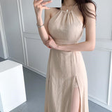 Fashion Personalized Suspender Dress For Women - WOMONA.COM