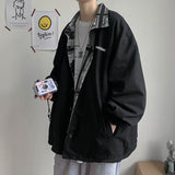 Handsome And Loose-fitting Men In Casual Jackets On Both Sides - WOMONA.COM