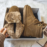 Autumn And Winter Snow Boots Men's