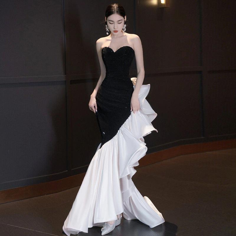 Tube Top Evening Gown - WOMONA.COM