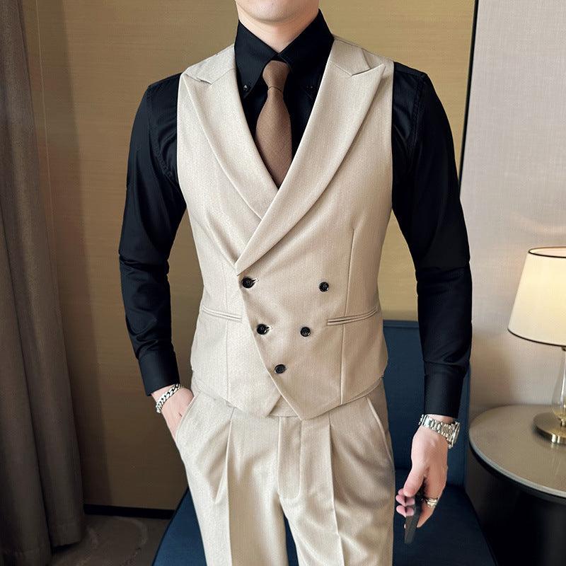 Men's Casual Vest British Style - WOMONA.COM