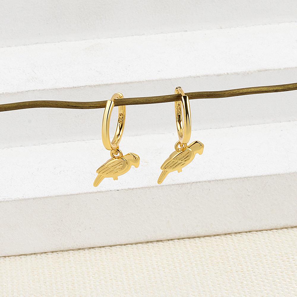 Owl Lark Natural Wind Earrings - WOMONA.COM