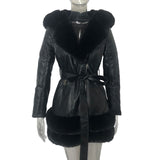 Fashion Women Leather Coats Jackets - WOMONA.COM