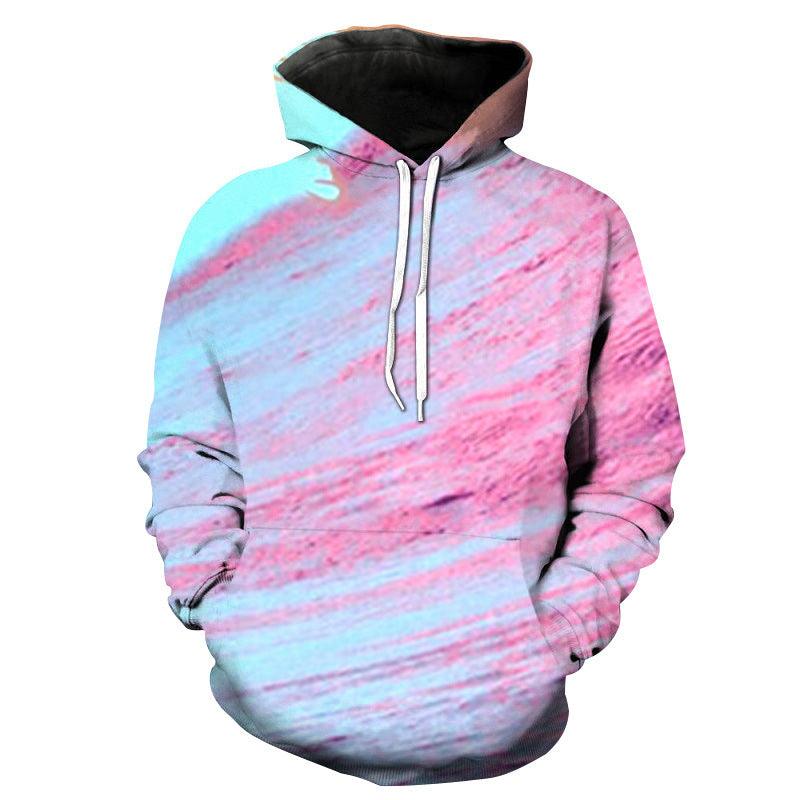 Autumn And Winter Art Graffiti 3D Digital Printing Sweater - WOMONA.COM