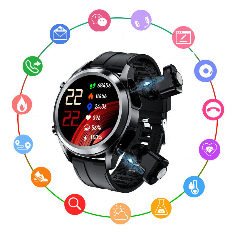 Heart Rate Blood Pressure Sports Technology Smart Watch - WOMONA.COM