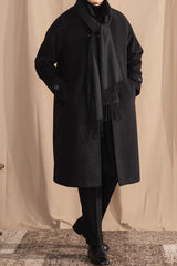 Stylish Thick Warm Baggy Lapel Coat - WOMONA.COM