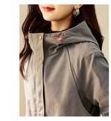 Autumn Windbreaker Korean Fashion Overcoat