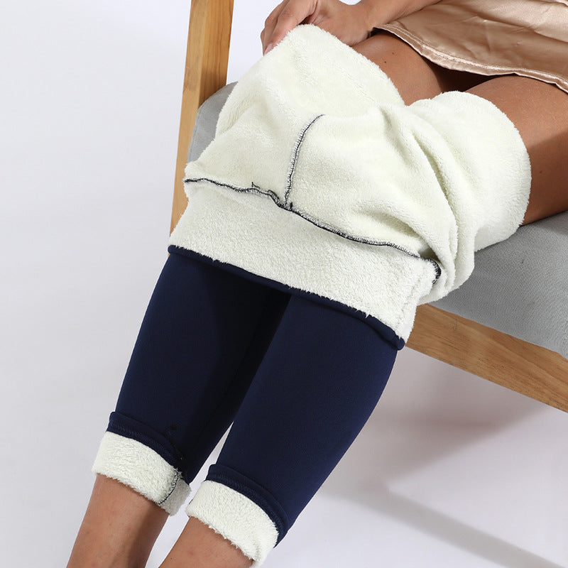 Oversized Cashmere Tight Thermal Pants - WOMONA.COM