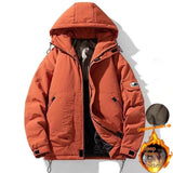 Plus Size Cotton Coat Men's Winter