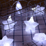 Christmas Cracked Star Lights String Ball Lights - WOMONA.COM