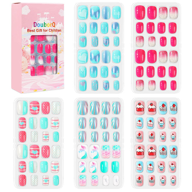 New Cartoon Candy Children's Nails - WOMONA.COM