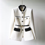 Mid-length Waist Slimming Overcoat - WOMONA.COM