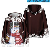 Christmas Christmas Snowman Personalized Printed Sweater - WOMONA.COM