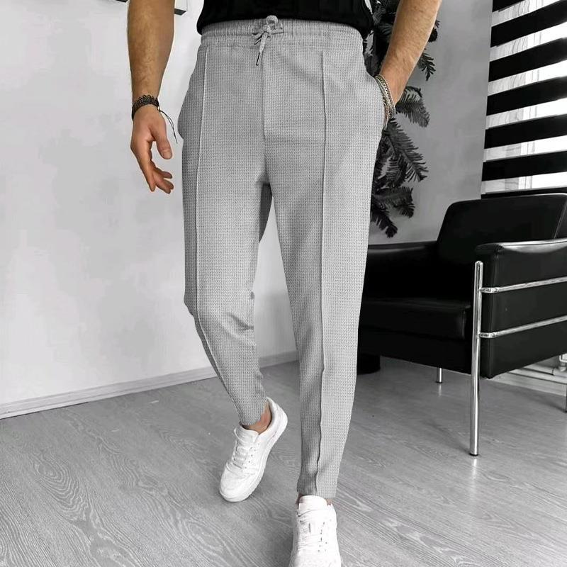 Drawstring Exercise Casual Pants Men - WOMONA.COM