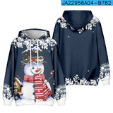 Christmas Christmas Snowman Personalized Printed Sweater - WOMONA.COM