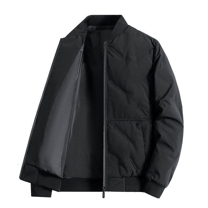 Stand-up Collar Down Jacket Men's - WOMONA.COM